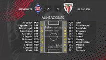 Resumen partido entre Amorebieta y Bilbao Ath. Jornada 27 Segunda División B