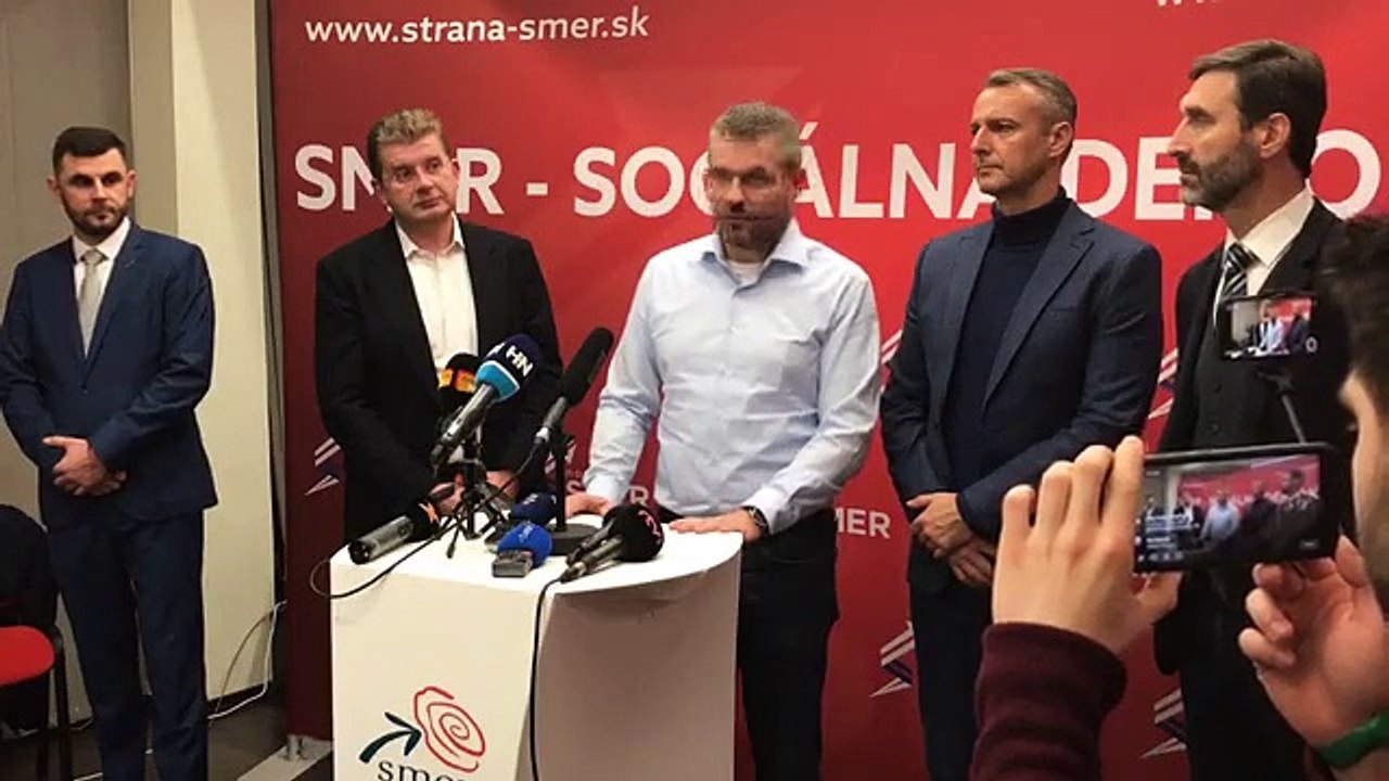 ZÁZNAM: Volebná noc v centrále SMER-SD-2
