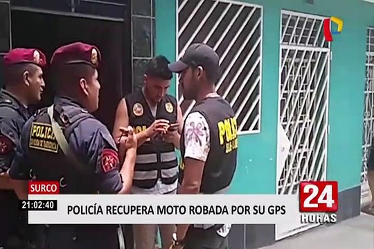 El Agustino: Recuperan motos robadas gracias a GPS activado