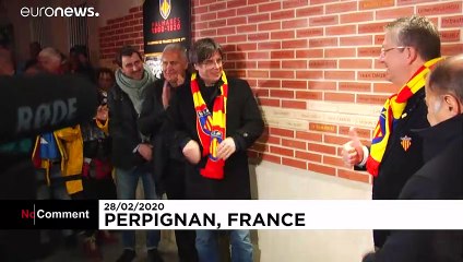 Újra katalán földön Puigdemont, a franciaországi területre látogatott