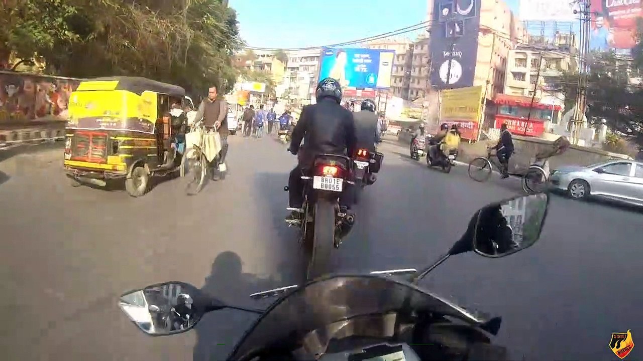 CBR250R   With K&N Filter   Raw Exhaust Sound   City Ride (2)