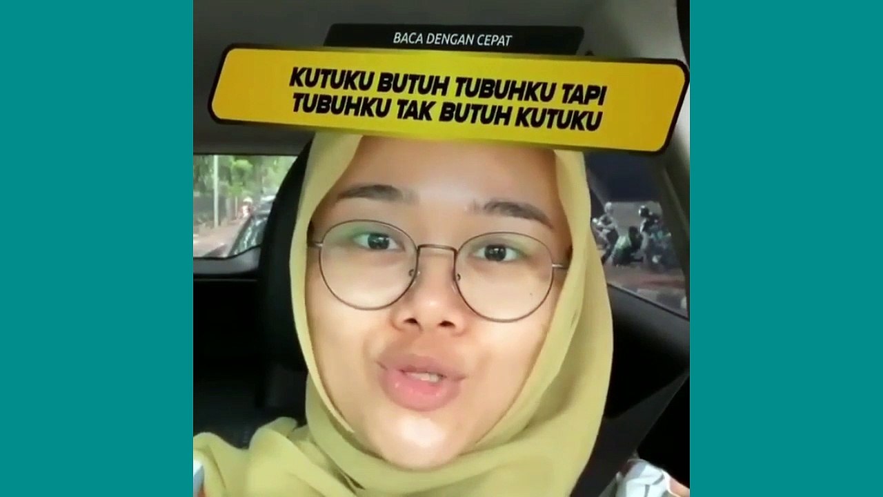 #BacaCepatChallenge, Lucu dan Viral..!!