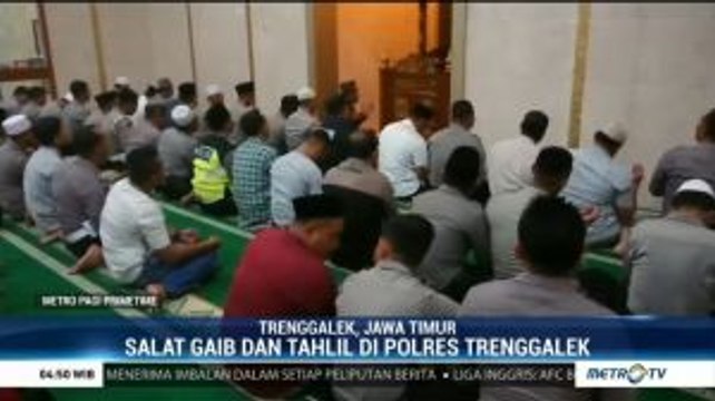 Polres Trenggalek Gelar Salat Gaib untuk Bharada Doni Priyanto