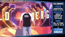 Goldberg Returns and Spears The Fiend Smackdown 21st Feb 2020