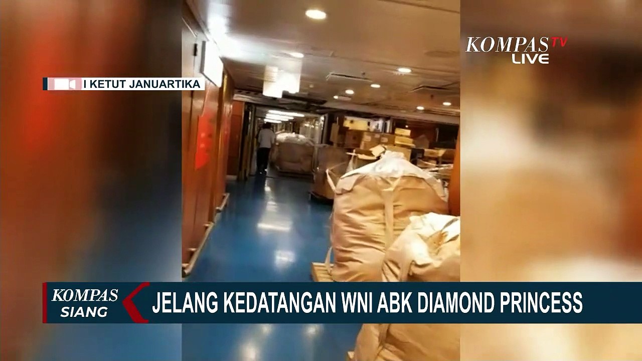 Virus Corona: Momen 68 WNI dari Kapal Diamond Princess di Jepang Dipulangkan