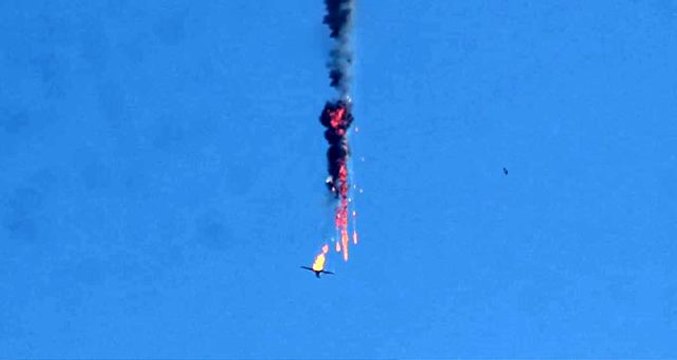 Son dakika: İdlib'de Esed'e ait Rus yapımı savaş uçağı düşürüldü