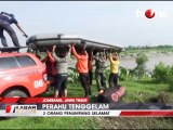 Perahu Terbalik di Sungai Brantas, Empat Penumpang Hilang