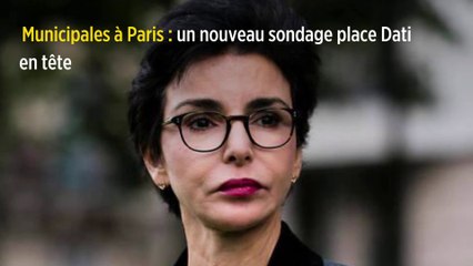 Municipales à Paris : un nouveau sondage place Dati en tête