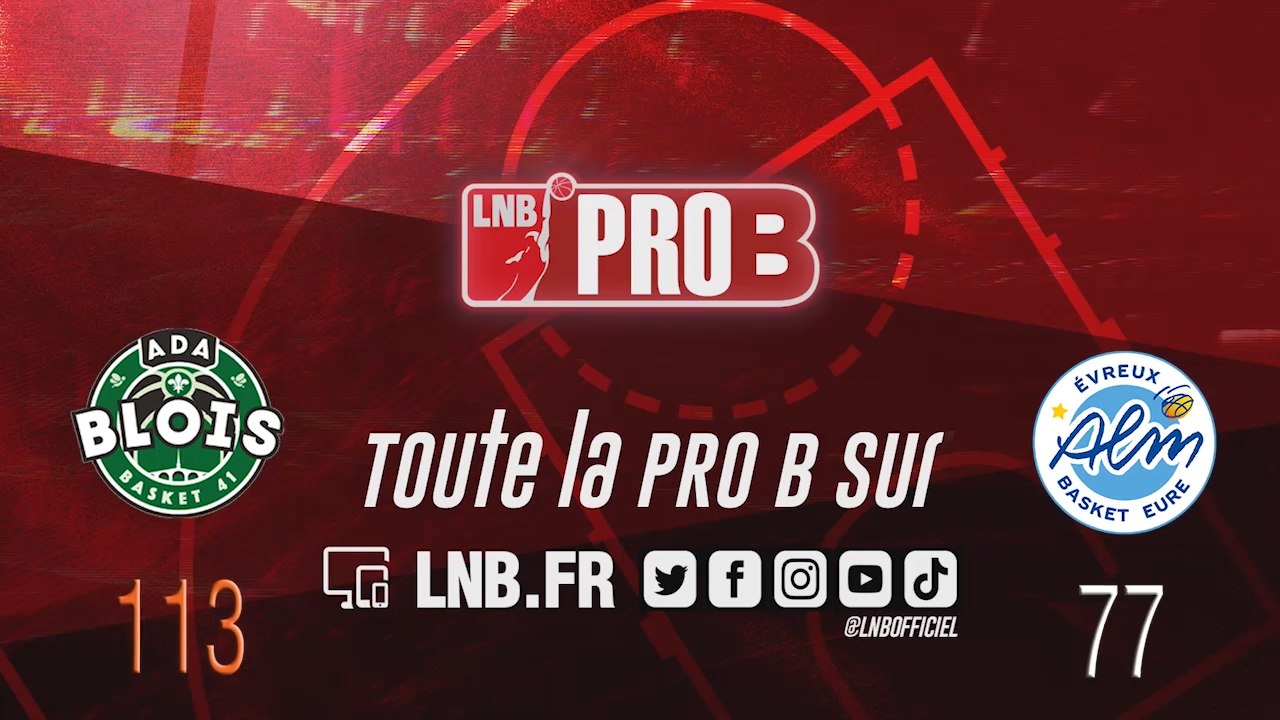 PRO B : Blois vs Evreux (J21)