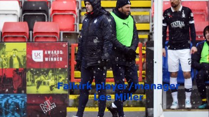 Clyde v Falkirk managers
