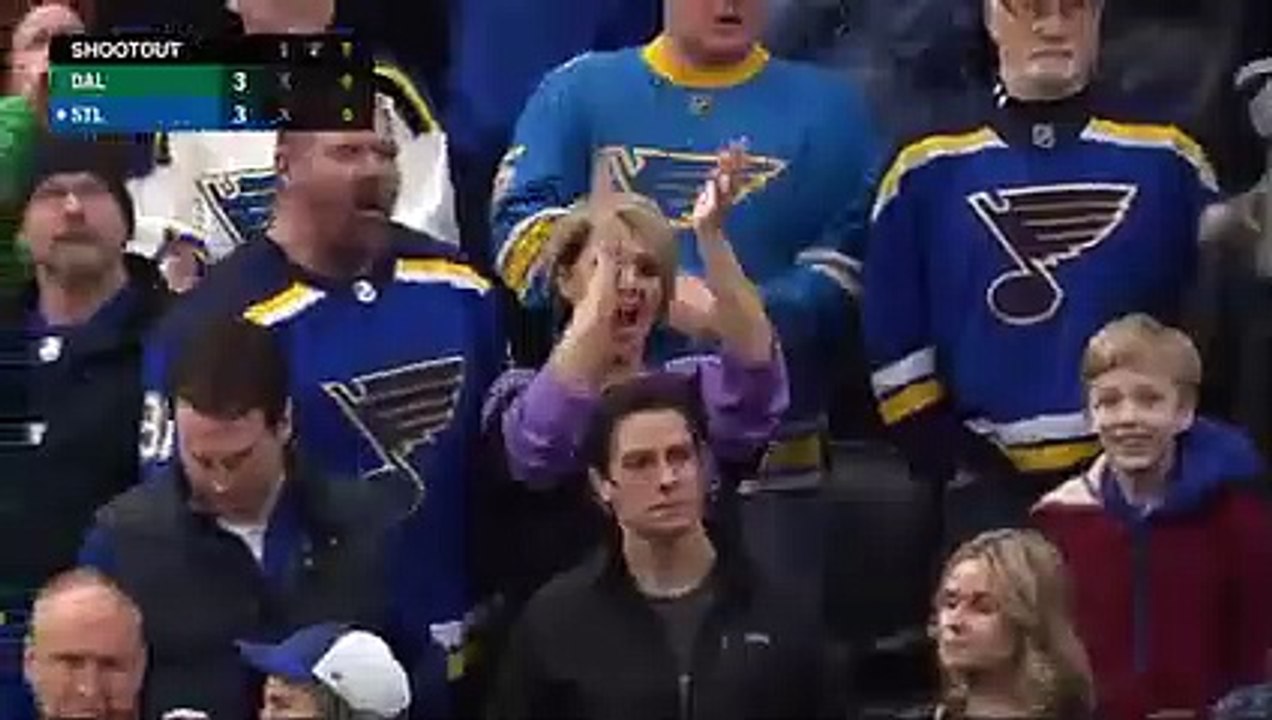 Stars and Blues settle things in the shootout