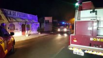 Casa na Rua Padre Anchieta é atingida por incêndio