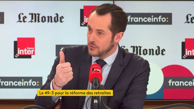 Le RN votera les deux motions de censure déposées par la droite et la gauche à l'Assemblée, explique Nicolas Bay. Nous soutenons les initiatives qui peuvent empêcher Emmanuel Macron de gouverner contre l’avis des Français