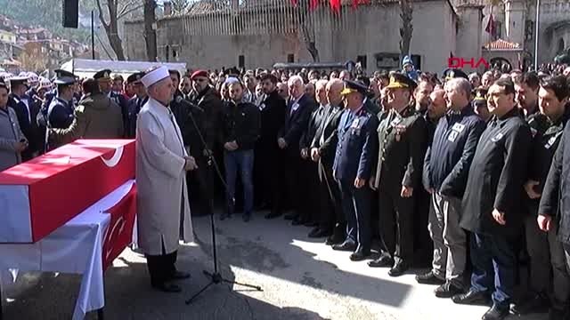 Kütahya-piyade uzman çavuş muhammet yılmaz son yolculuğuna uğurlandı