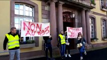 Les gilets jaunes de Belfort contre le 49.3