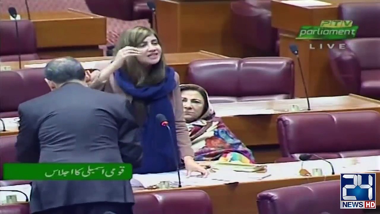 Exclusive!_Zartaj_Gul_Fights_With_Deputy_Speaker_in_National_Assembly!!(720p)