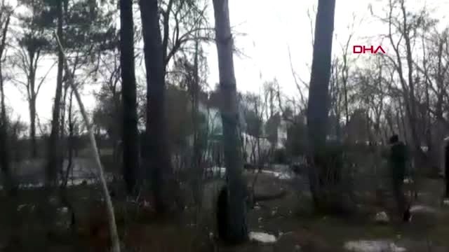 Edirne-yunan güvenlik güçleri tampon bölgede göçmenlere müdahale ediyor -3