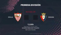 Resumen partido entre Sevilla y Osasuna Jornada 26 Primera División