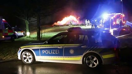 Illerbeuren | Traditionelles Funkenfeuer löst wahrscheinlich Brand auf dem Gelände des Schwäbischen Bauernhofmuseum aus
