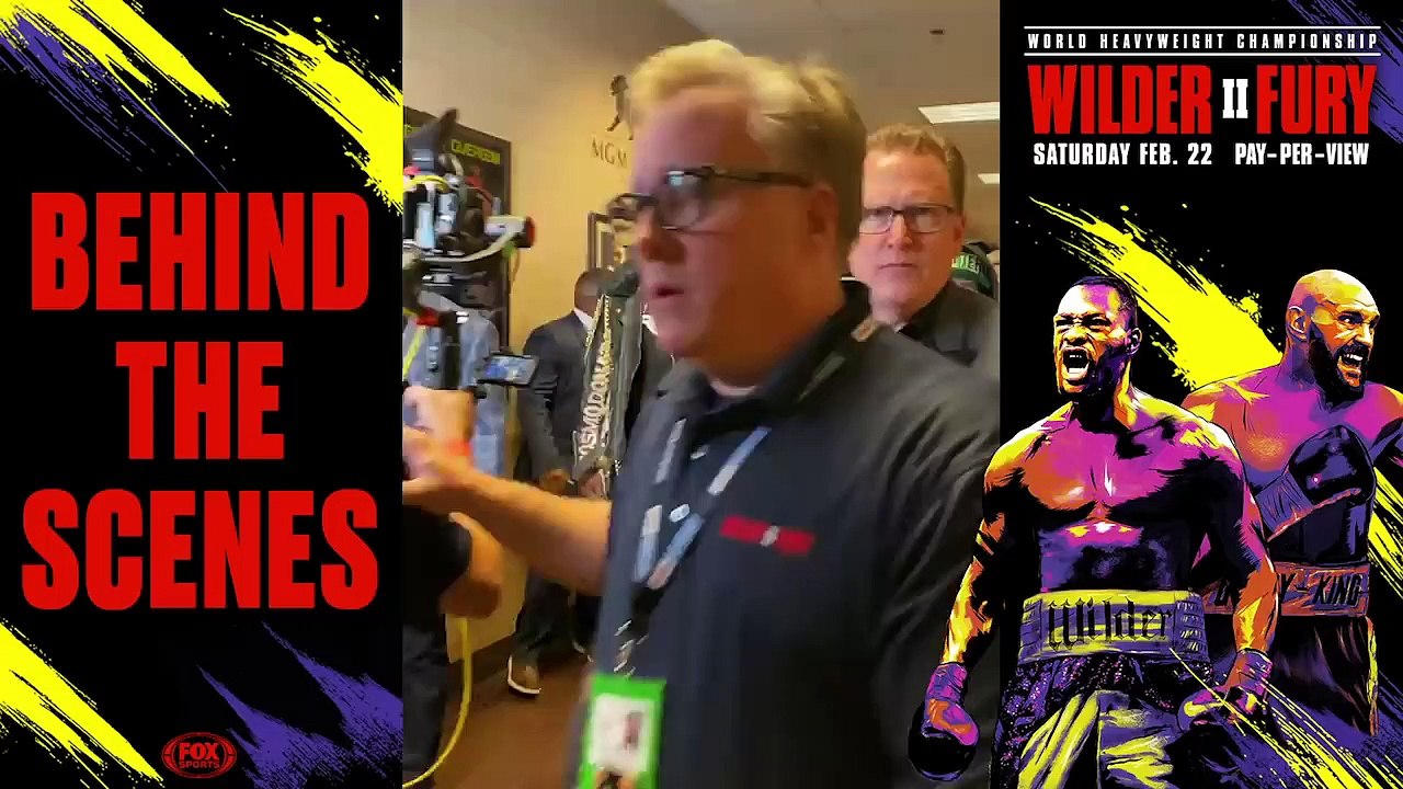 Deontay Wilder and Tyson Fury arrive on fight night of their rematch - PBC ON FOX