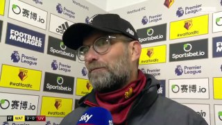 'We were not good enough' - Jurgen Klopp reacts to Watford ending Liverpool's unbeaten run