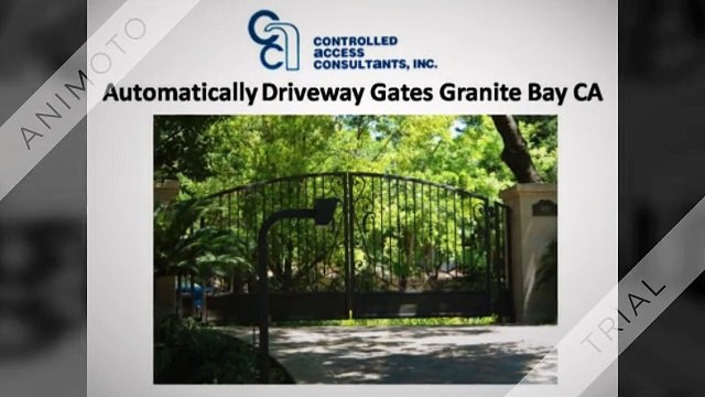 Automatically Driveway Gates Granite Bay CA
