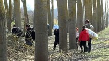 Yunanistan'a gitmek isteyen düzensiz göçmenler Meriç nehrini yüzerek aştı (2)