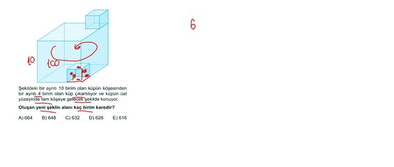 Sıradışı Analiz Yayınları TYT 7. Deneme Sınavı - Matematik 40.  Soru