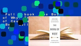 Full E-book  The Book of Why: The New Science of Cause and Effect  Best Sellers Rank : #2