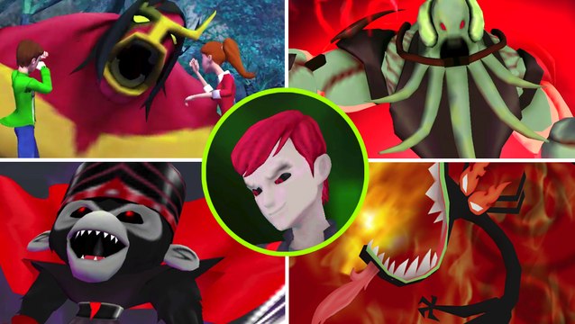 Cartoon Network: Punch Time Explosion XL All Bosses | Boss Fights (Wii, PS3, X360)