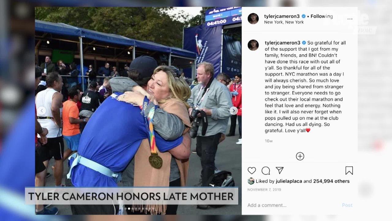 The Bachelorette's Tyler Cameron Honors Late Mother Following Her Death: 'Today Heaven Gained an Angel'