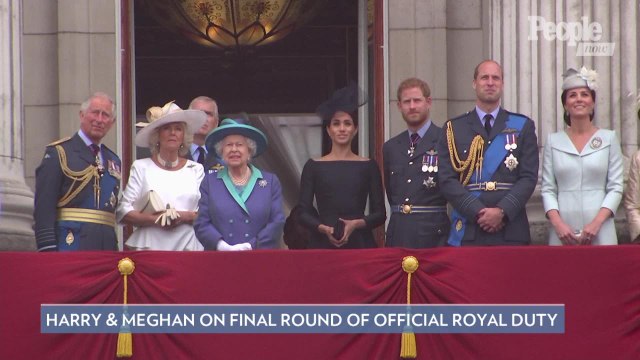 Prince Harry Reunites with the Queen for Lunch as He and Meghan Markle Prepare Their Royal Exit