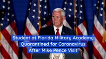 Student at Florida Military Academy Quarantined for Coronavirus After Mike Pence Visit