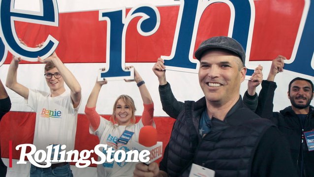 Matt Taibbi Visits a Massive Bernie Sanders Event Before Super Tuesday | Useful Idiots