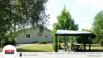 A vendre - Maison/villa - CASTELJALOUX (47700) - 4 pièces - 84m²