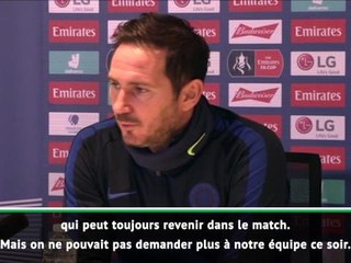 FA Cup - Lampard: "Une performance impressionnante"