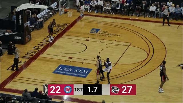 Jaylen Hands knocks it down as the clock expires