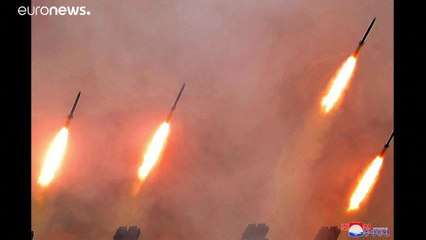 شاهد: كوريا الشمالية تطلق صاروخين باليستيين من مدينة وونسان