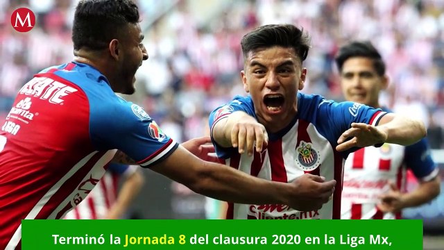 Resultados y tabla general tras jornada 8 de la Liga MX