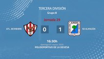 Resumen partido entre Atl. Bembibre y SD Almazán Jornada 29 Tercera División