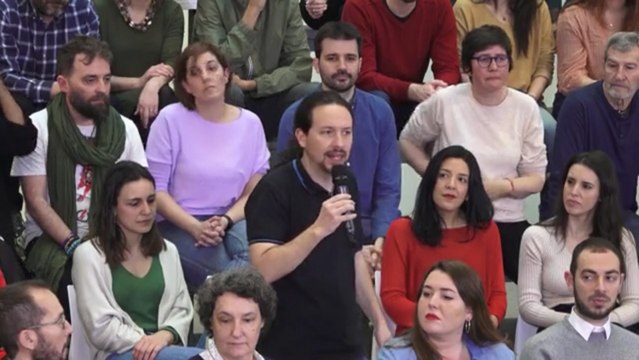 Pablo Iglesias: Queridos amigos de las cloacas, estamos en el Gobierno