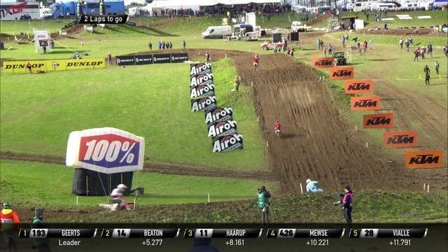 Tom Vialle Crash - Race 1 MXGP of Great Britain 2020 - motocross