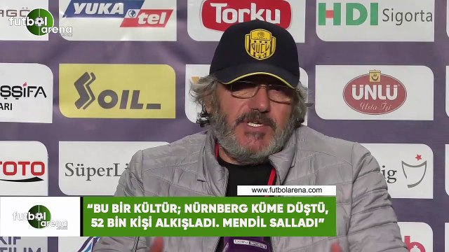 Mustafa Reşit Akçay: Bu bir kültür; Nürnberg küme düştü, 52 bin kişi alkışladı. Mendil salladı