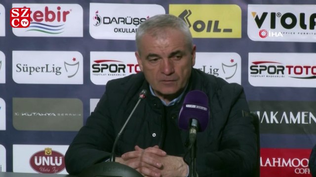 Rıza Çalımbay: “Rakip 10 kişi kalınca büyük bir avantaj yakaladık”