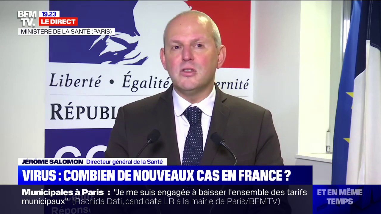 Coronavirus: à 16h ce dimanche, "130 cas sont confirmés en France", annonce le directeur général de la Santé