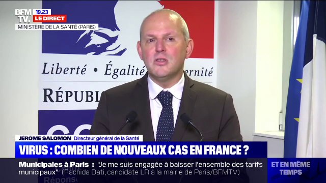 Coronavirus: à 16h ce dimanche, 130 cas sont confirmés en France , annonce le directeur général de la Santé