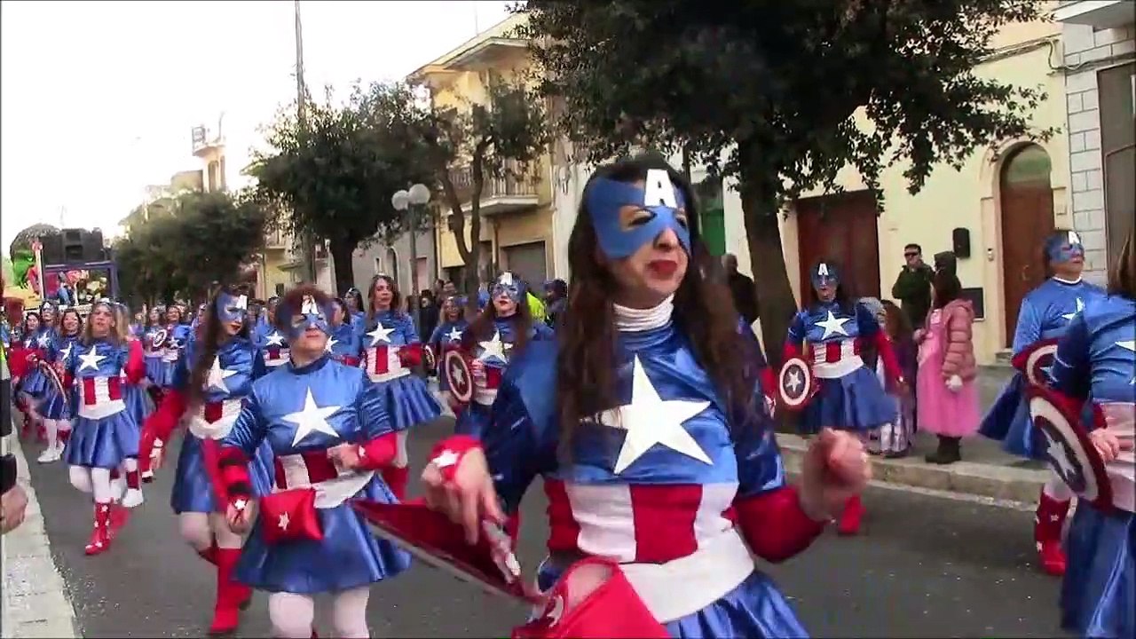 Carnevale a Torre Santa susanna 25 febbraio 2020 sfilata carri allegorici 2^ parte