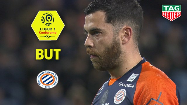 But Téji SAVANIER (57ème pen) / Montpellier Hérault SC - RC Strasbourg Alsace - (3-0) - (MHSC-RCSA) / 2019-20