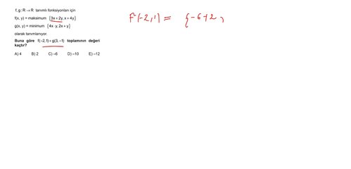 Sıradışı Analiz Yayınları TYT 8. Deneme Sınavı - Matematik 22.  Soru