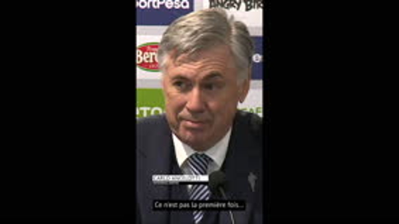 Ancelotti : "Pas ma première, et pas ma dernière exclusion"